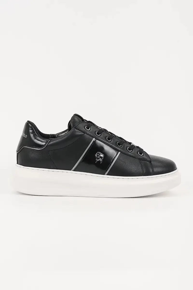 sneakers in pelle KAPRI MENS colore nero KL52534A