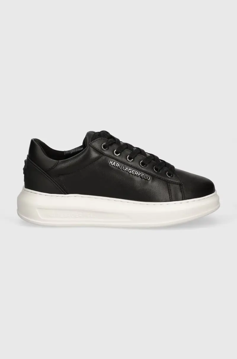 sneakers in pelle KAPRI MENS Nero miniatura 2