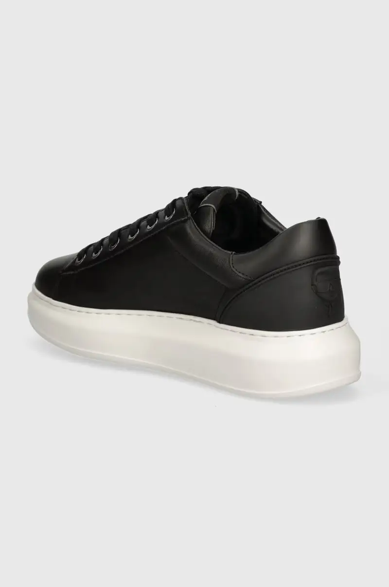 sneakers in pelle KAPRI MENS Nero miniatura 3