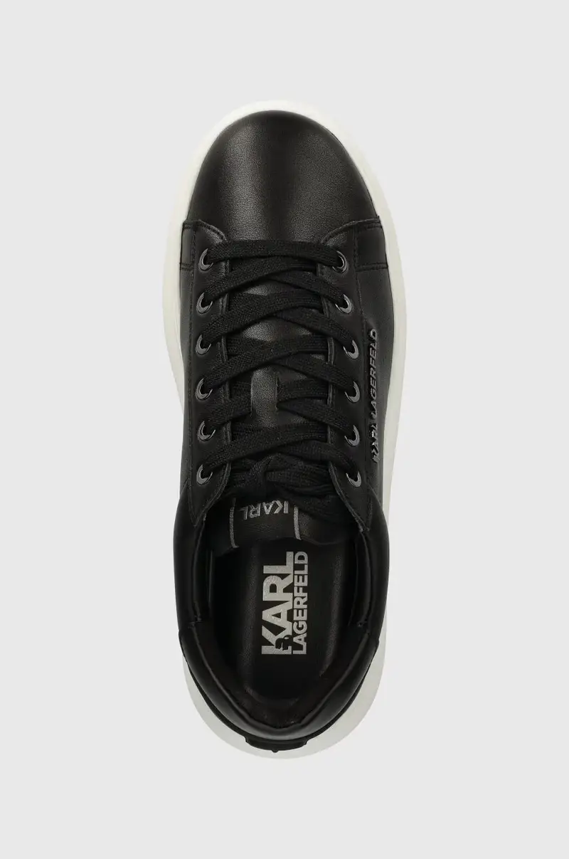 sneakers in pelle KAPRI MENS Nero miniatura 4