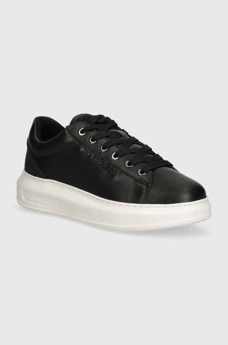 sneakers in pelle KAPRI MENS Nero