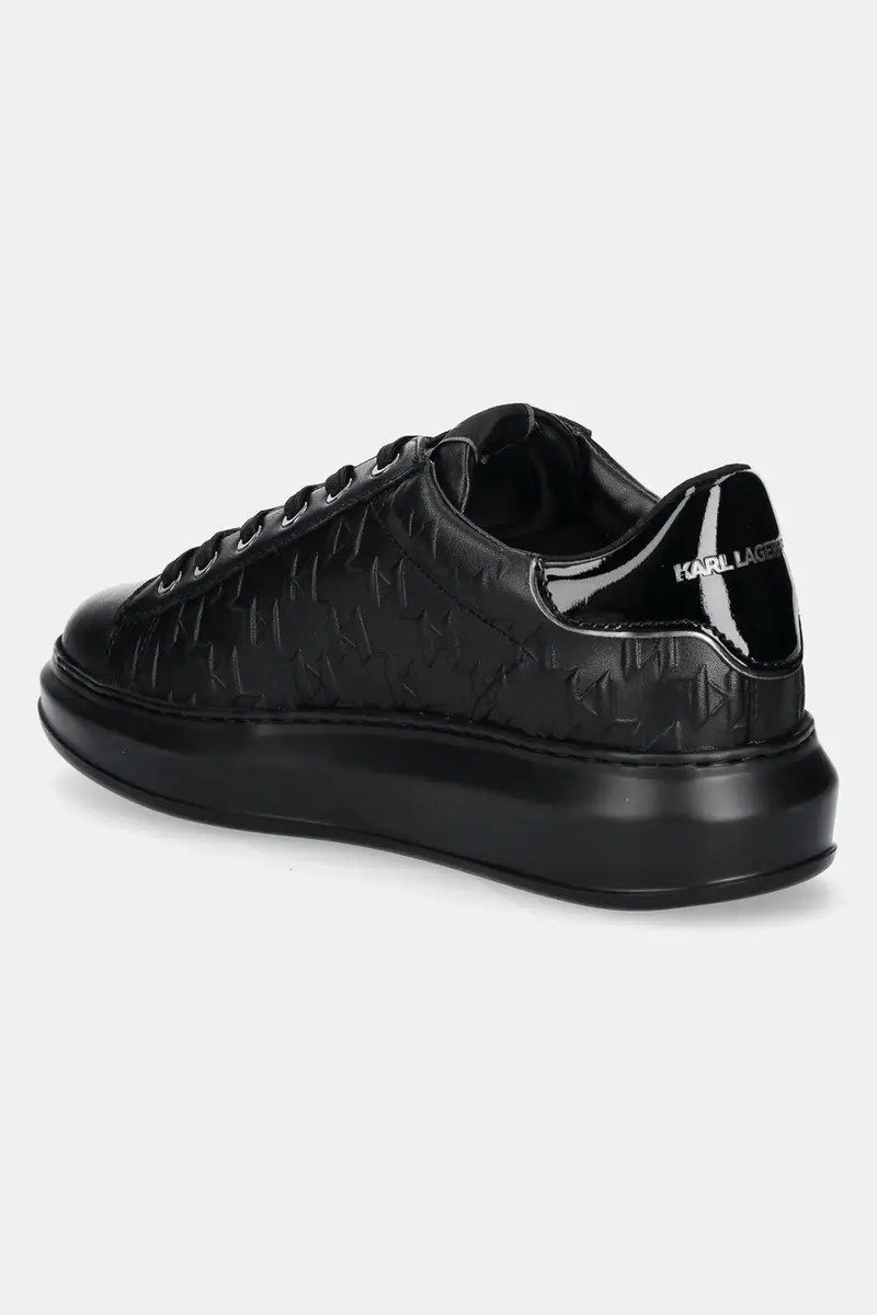 sneakers in pelle KAPRI MENS Nero miniatura 3