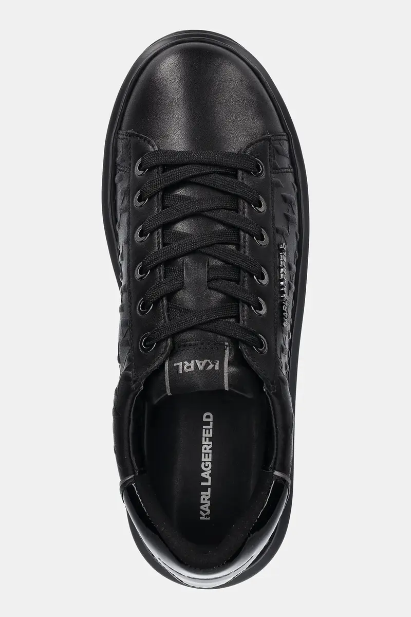 sneakers in pelle KAPRI MENS Nero miniatura 4