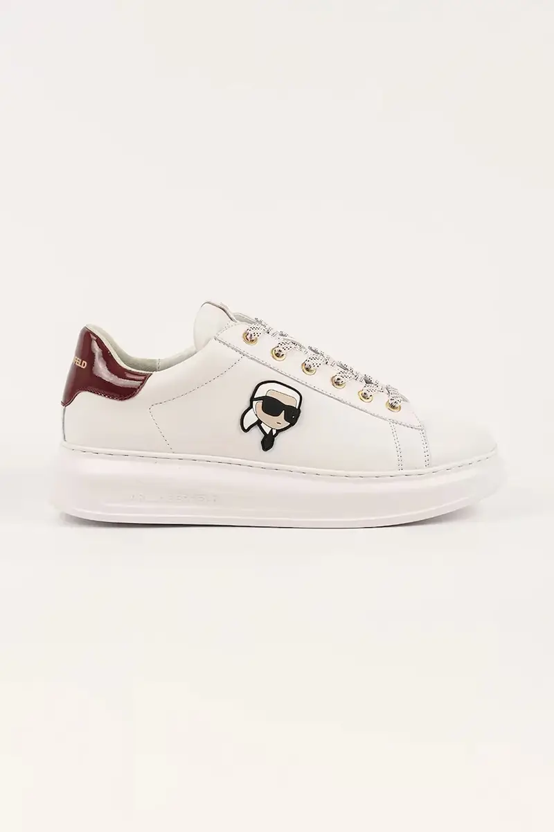 sneakers in pelle KAPRI MENS uomo colore bianco KL52530N