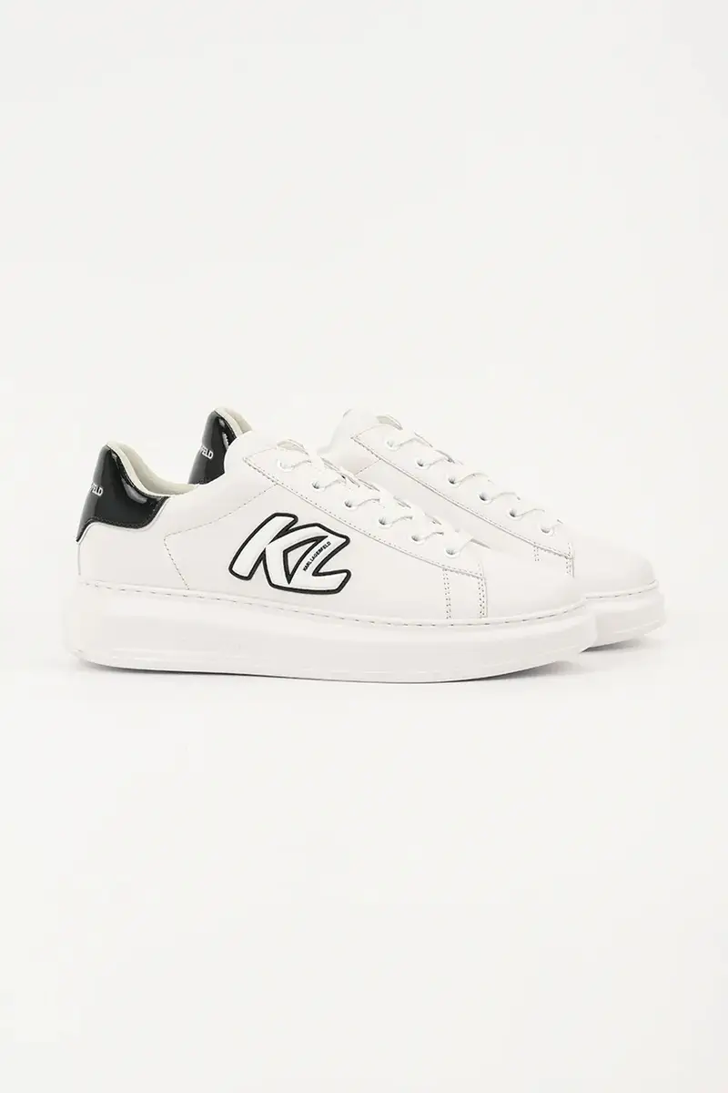 sneakers in pelle KAPRI MENS uomo colore bianco KL52535A miniatura 2