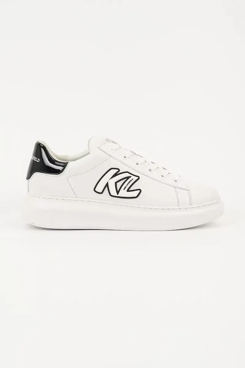 sneakers in pelle KAPRI MENS uomo colore bianco KL52535A