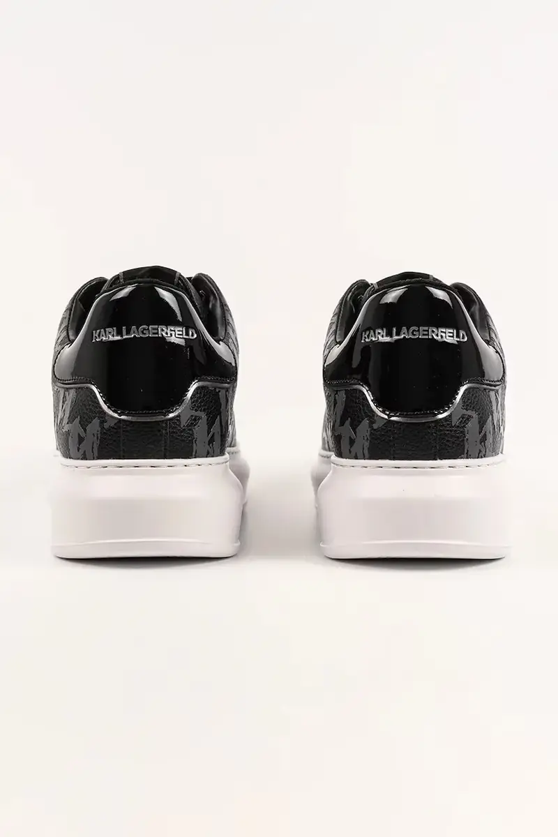 sneakers in pelle KAPRI uomo colore grigio KL52544A Nero miniatura 3