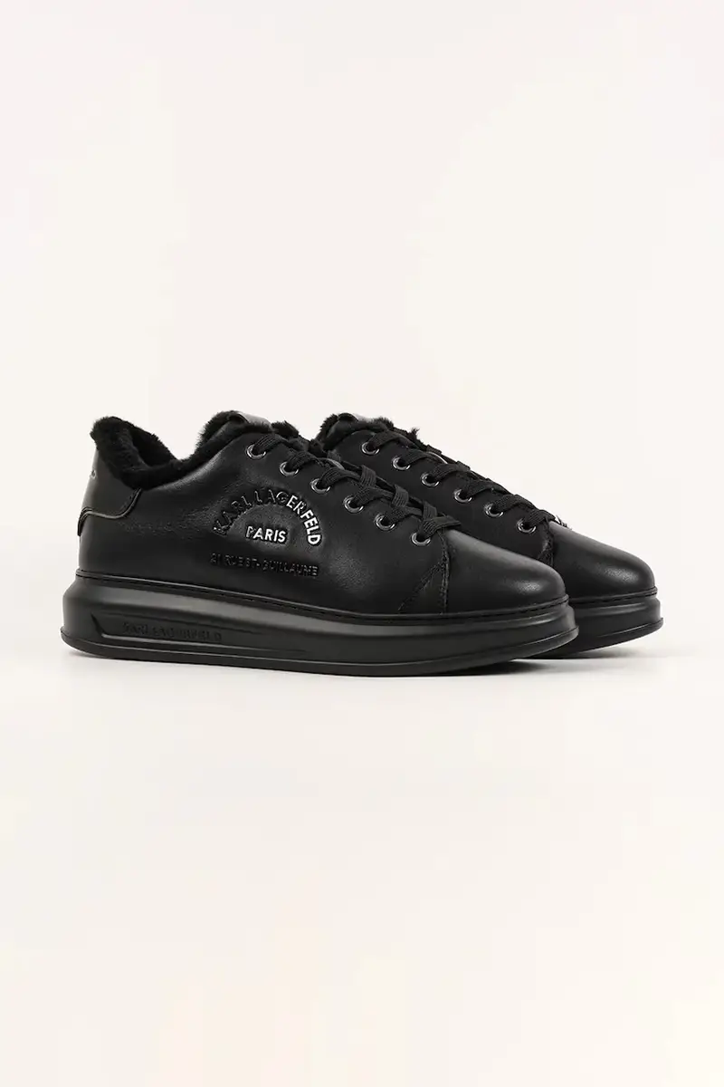 sneakers in pelle KAPRI uomo colore nero KL52539L miniatura 2