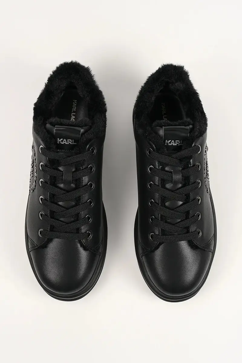 sneakers in pelle KAPRI uomo colore nero KL52539L miniatura 4