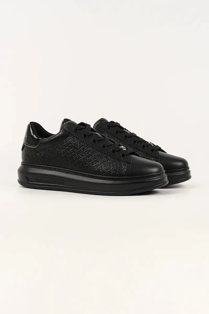 sneakers in pelle KAPRI uomo colore nero KL52543A miniatura 2