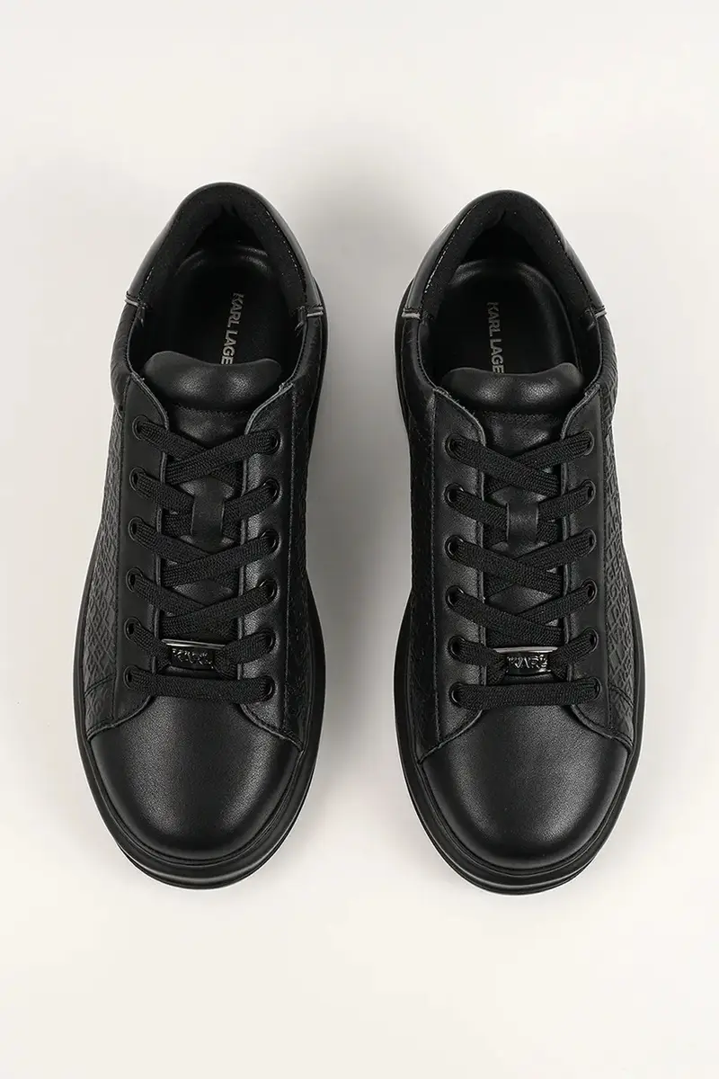 sneakers in pelle KAPRI uomo colore nero KL52543A miniatura 4