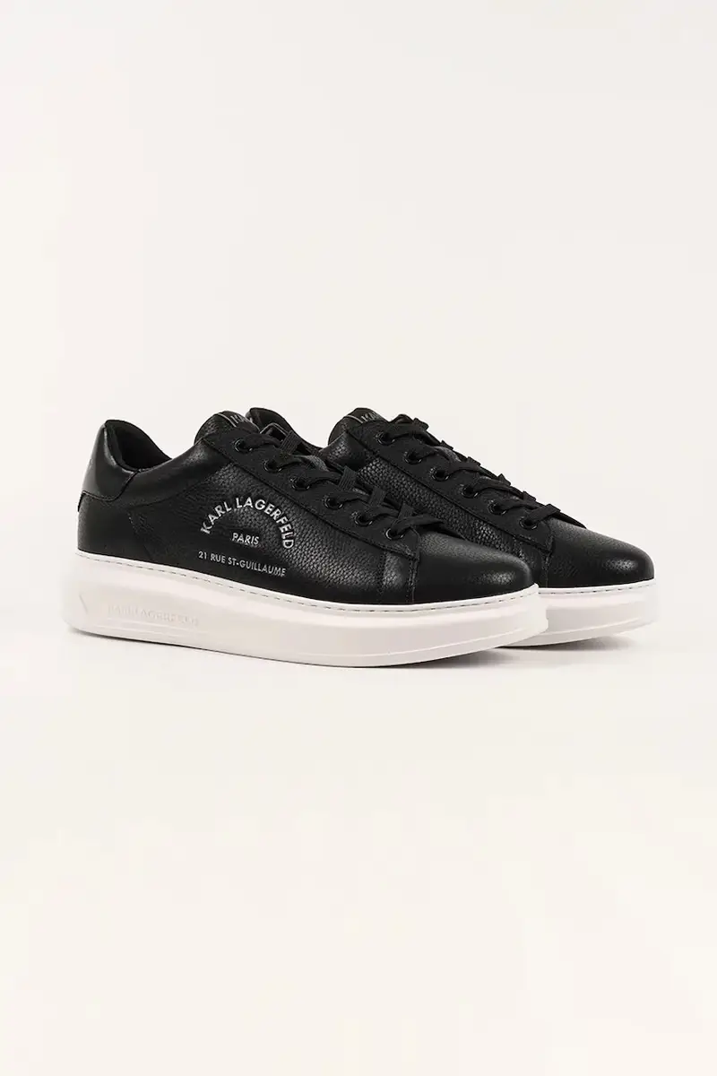 sneakers in pelle KAPRI uomo colore nero KL52568A miniatura 2