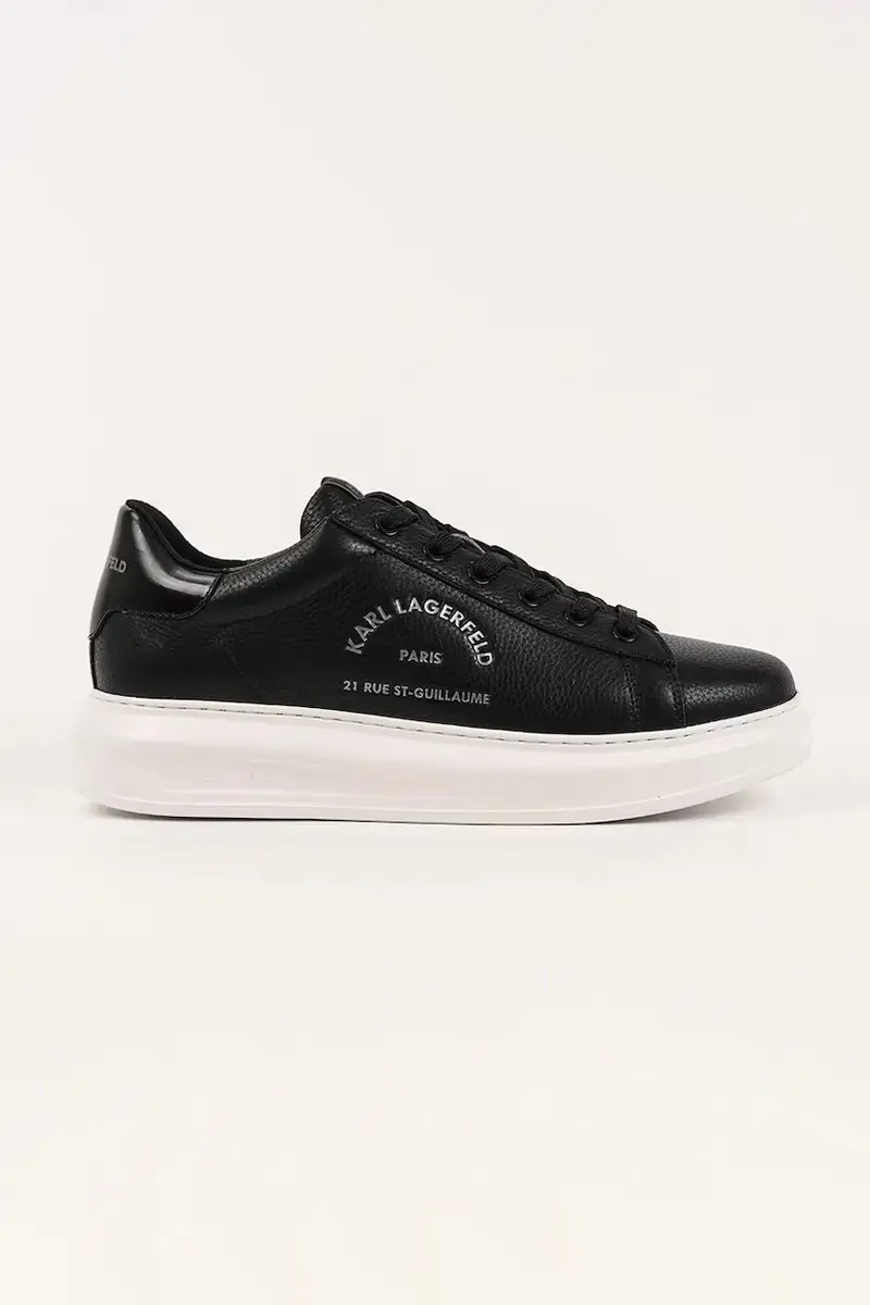 sneakers in pelle KAPRI uomo colore nero KL52568A