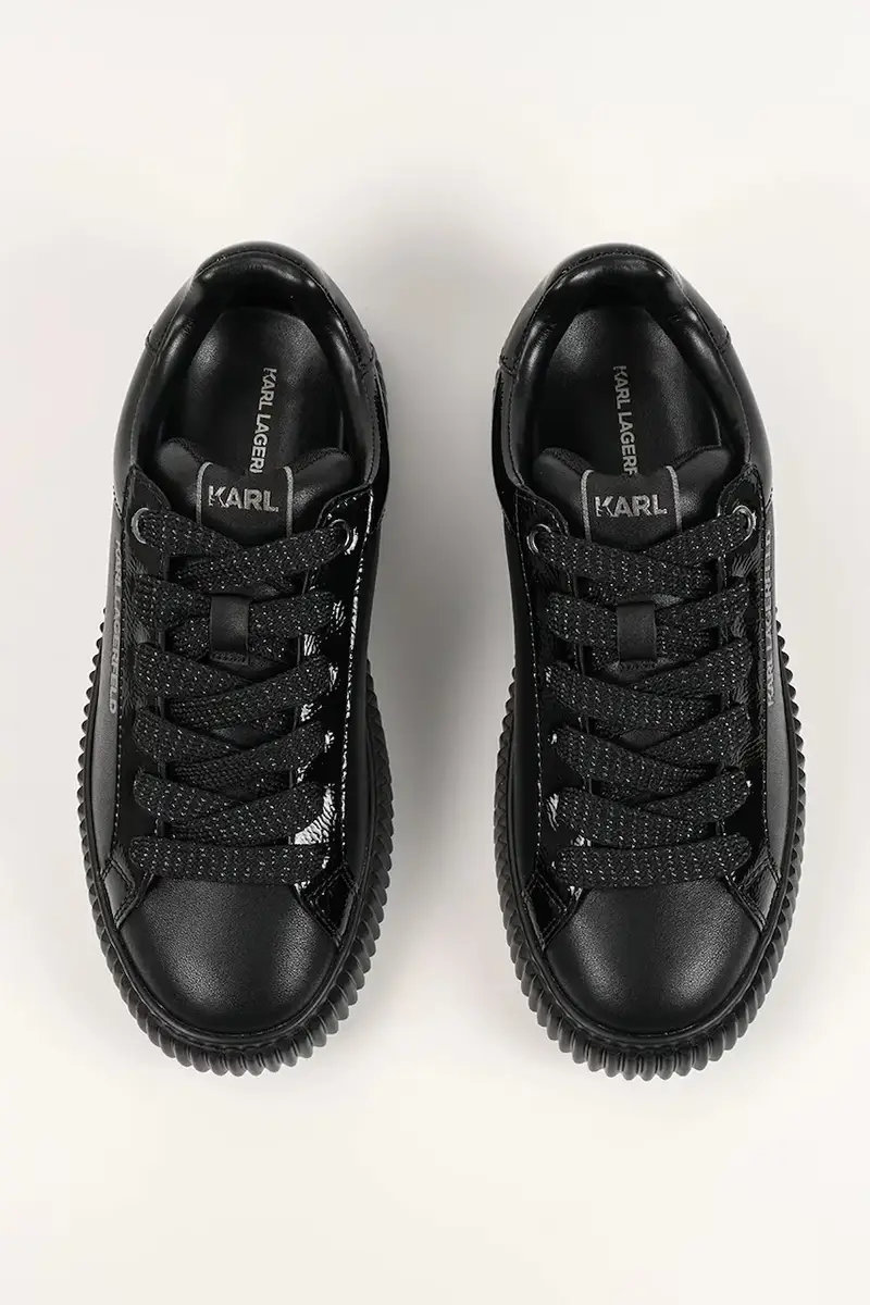 sneakers in pelle KAPRIKA donna colore nero KL66220 miniatura 4