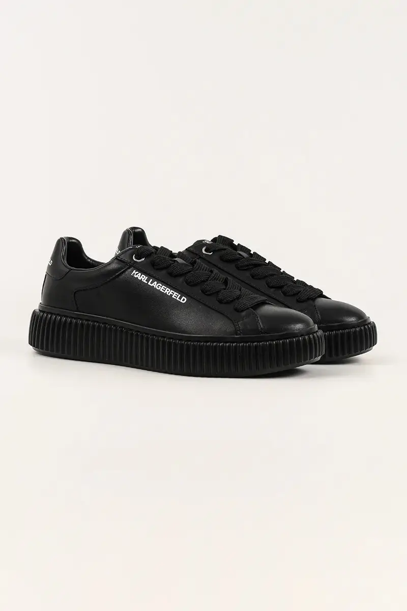 sneakers in pelle KAPRIKA uomo colore nero KL24220 miniatura 2