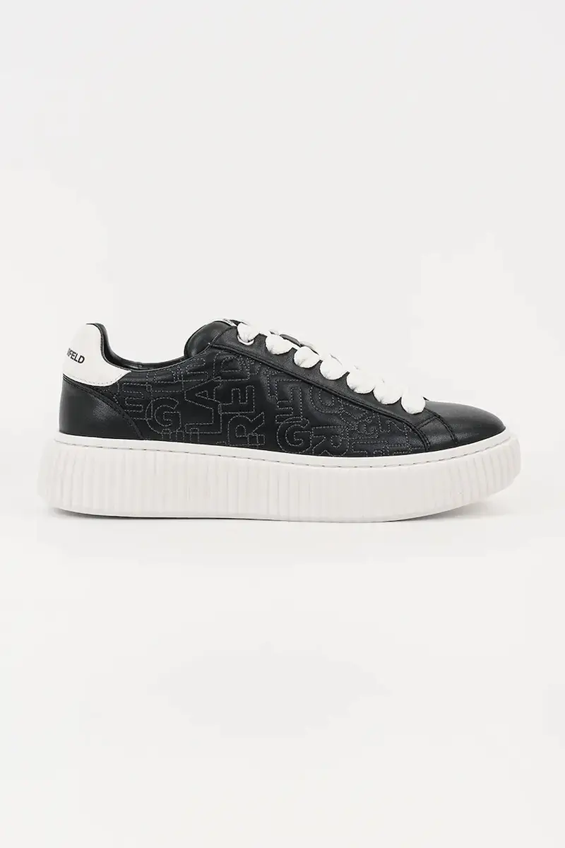 sneakers in pelle KAPRIKA uomo colore nero KL24224
