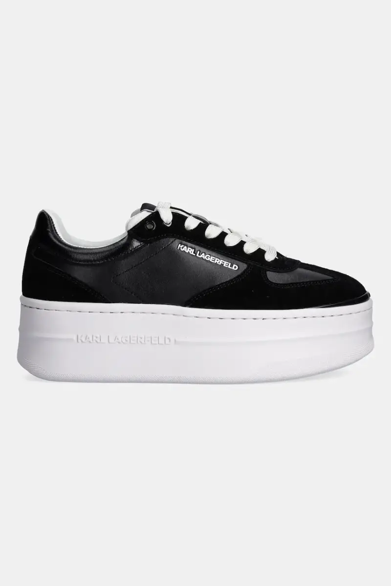 sneakers in pelle KOBO III colore nero KL65025 miniatura 2