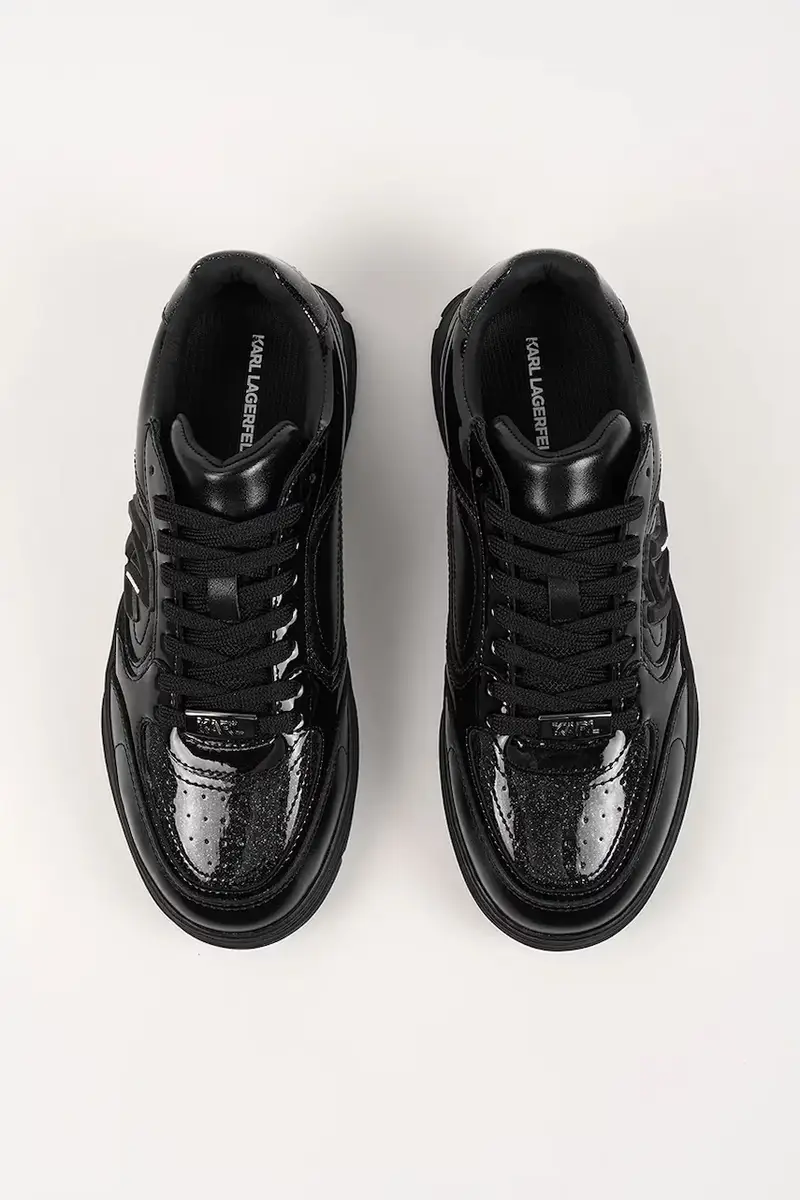 sneakers in pelle KOURTNEY donna colore nero KL63025 miniatura 4