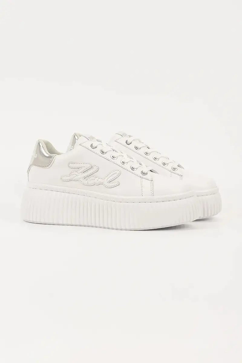 sneakers in pelle KREEPER LO donna colore bianco KL42311A miniatura 2