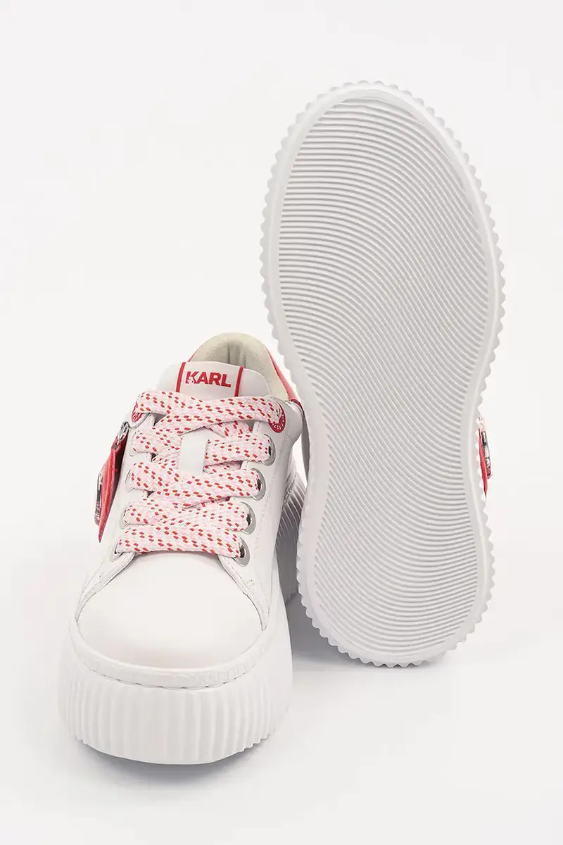 sneakers in pelle KREEPER LO donna colore bianco KL42314V miniatura 5
