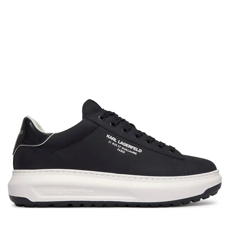 Sneakers KARL LAGERFELD Kapri Lug KL57522 Blu scuro