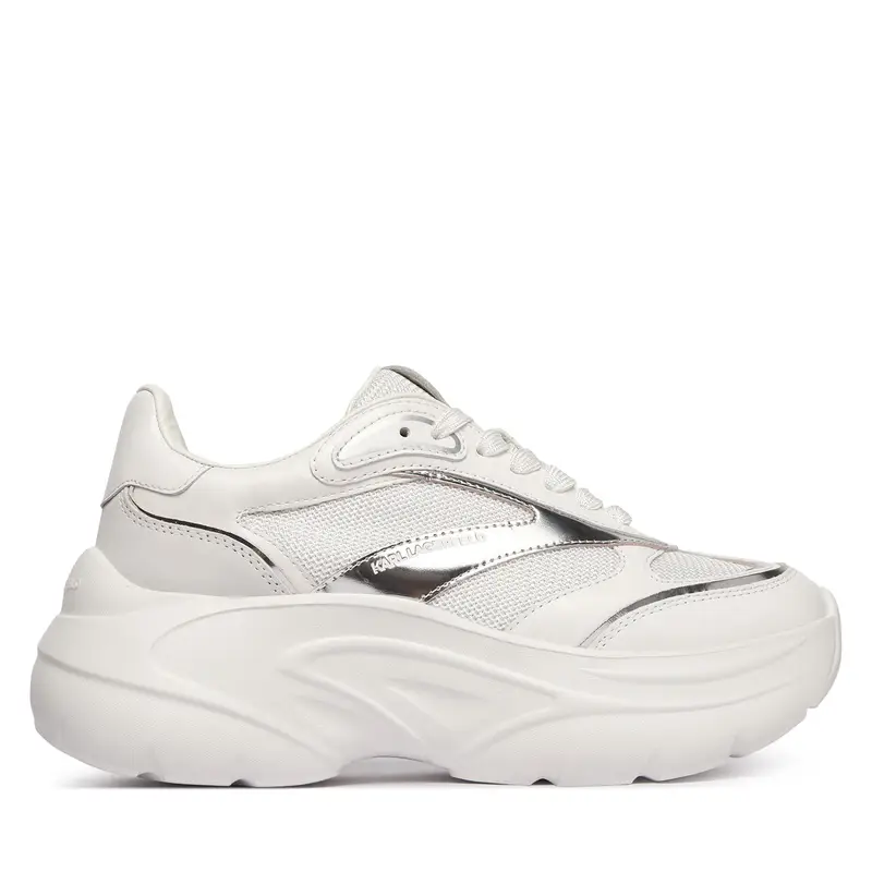 Sneakers Karl Lagerfeld Kontour Wedge Donna Bianco