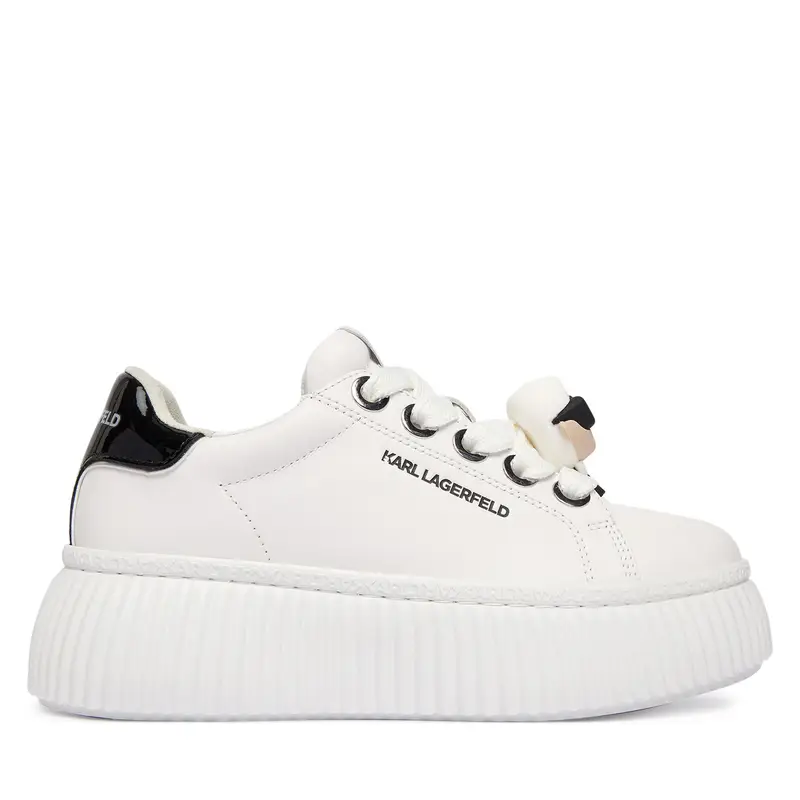 Sneakers KARL LAGERFELD Kreeper Lo KL42336T Bianco