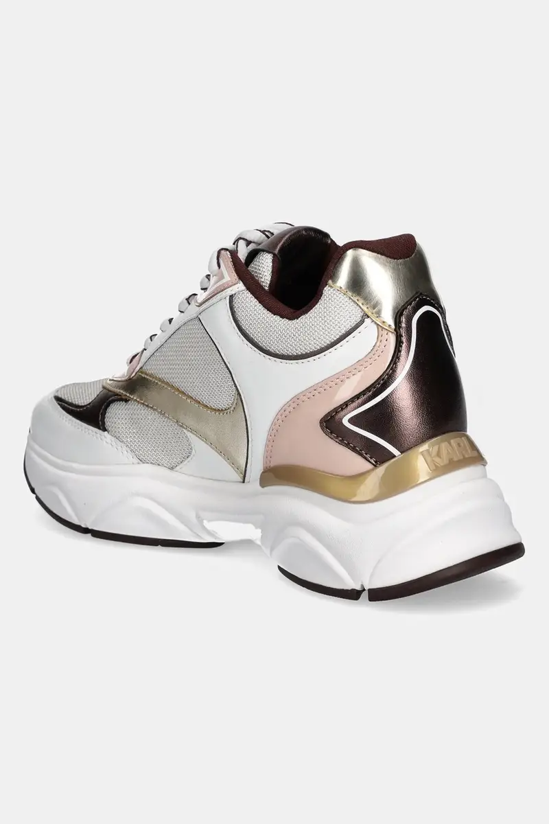 sneakers KOMET WEDGE colore bianco KL65724 miniatura 3