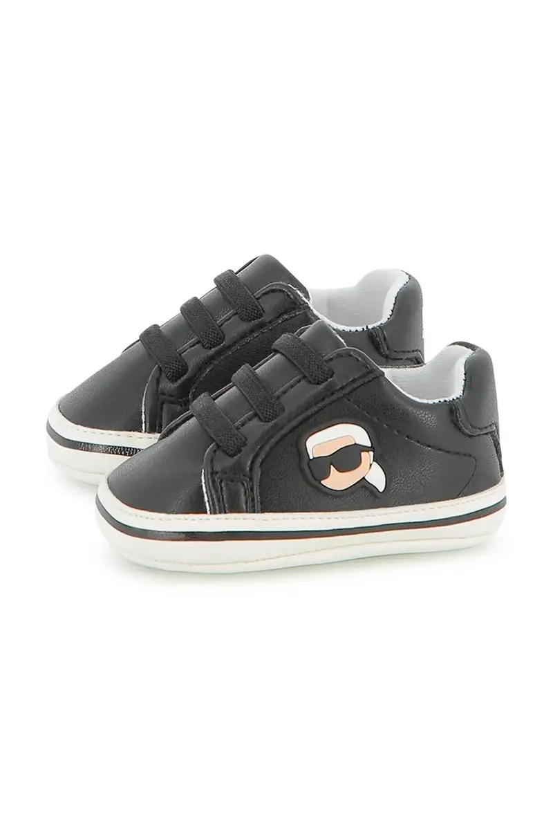 sneakers neonati colore nero Z30994 miniatura 2