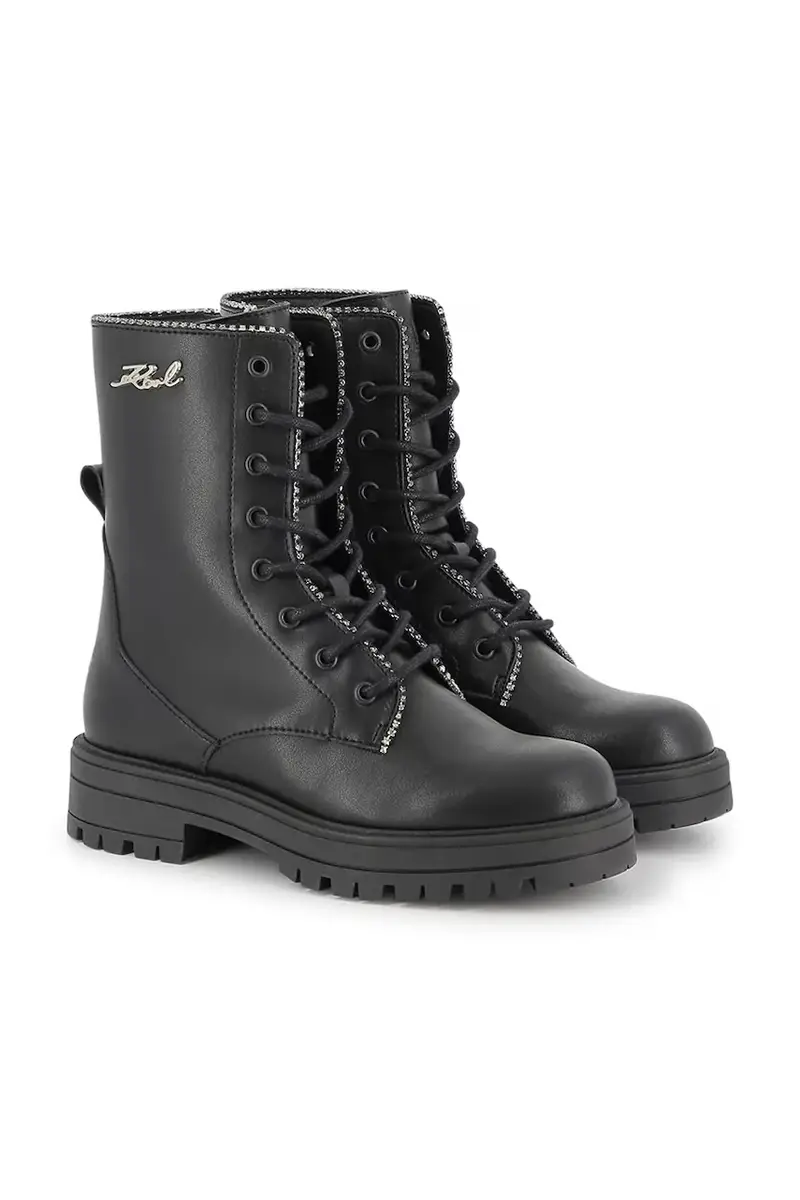 stivaletti alla caviglia colore nero Z30983