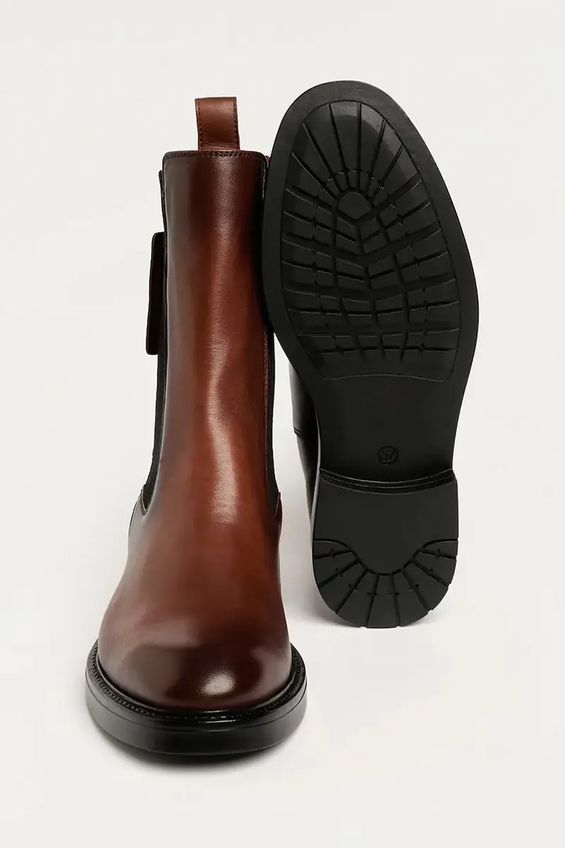 Karl Lagerfeld Stivaletti Chelsea Donna Marrone 2982997 miniatura 5