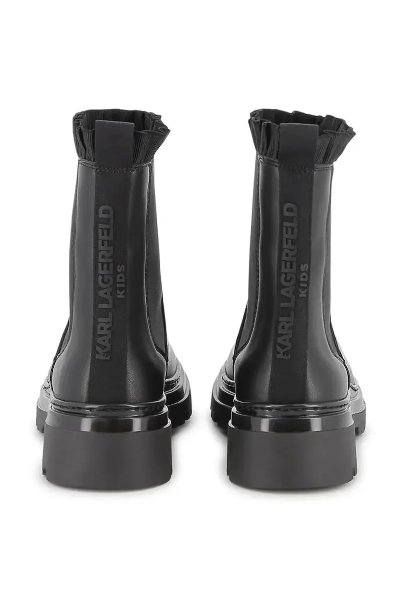 Karl Lagerfeld Stivaletti Chelsea Nero 3777238 miniatura 3