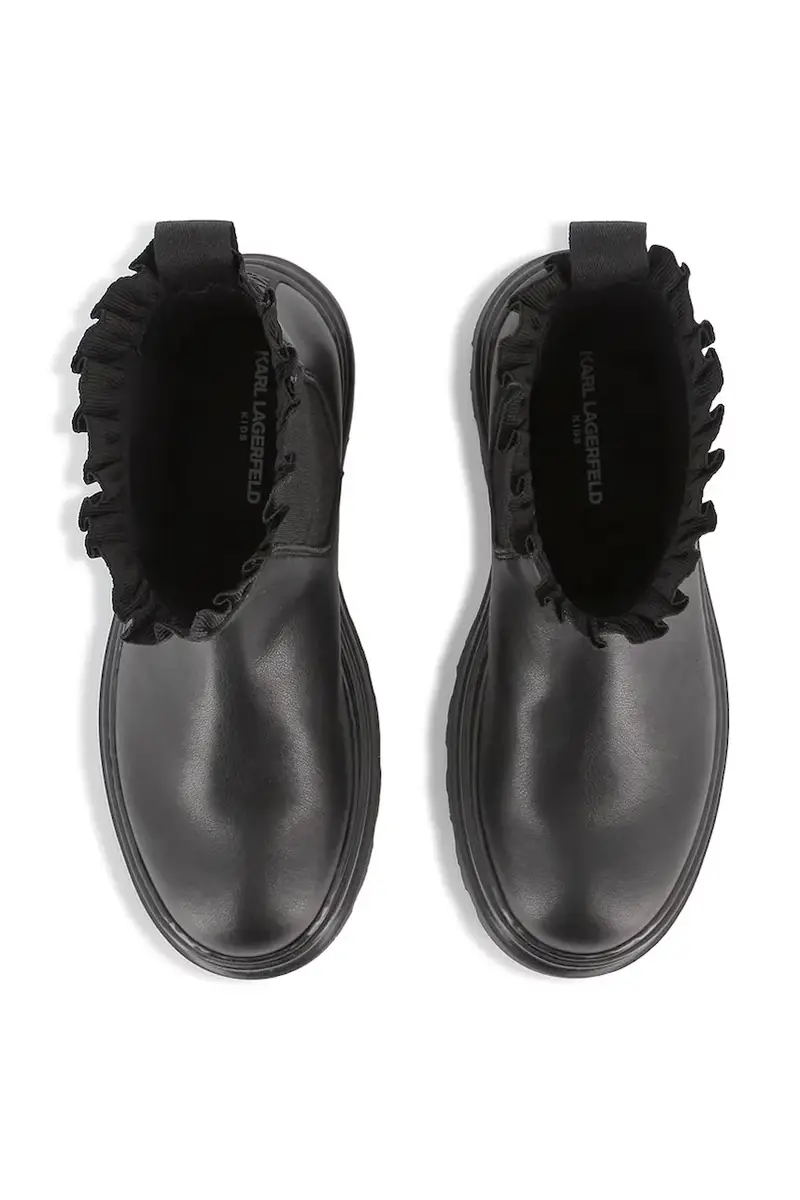 Karl Lagerfeld Stivaletti Chelsea Nero 3777238 miniatura 4