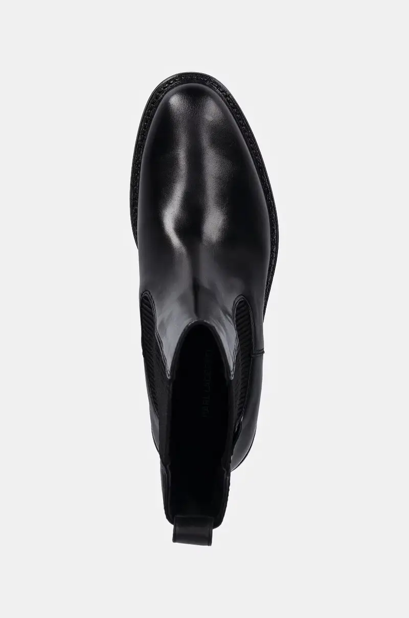 Karl Lagerfeld Stivaletti Chelsea Donna Nero 3262451 miniatura 4