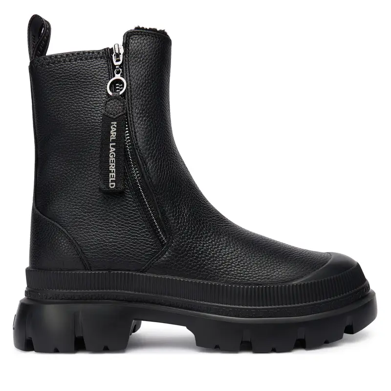 Stivaletti KARL LAGERFELD KL43566 Nero