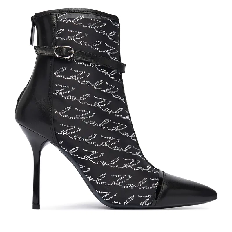 Stivaletti KARL LAGERFELD Sarabande KL30976 Nero