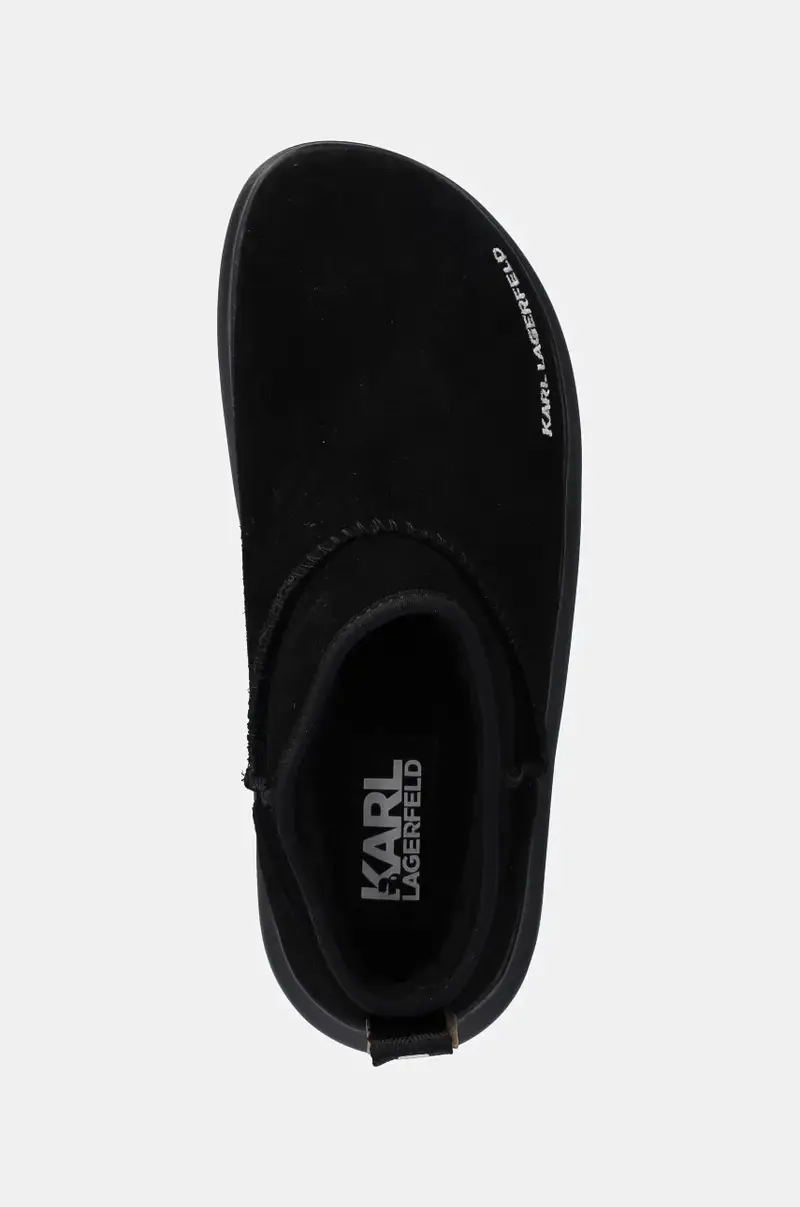 stivali da neve in camoscio KAPRI KOSI colore nero KL44522 miniatura 4