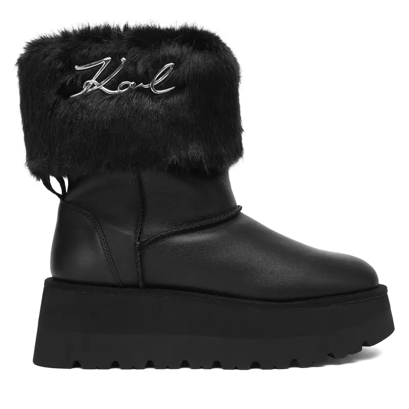 Stivali da neve KARL LAGERFELD KL48655 Nero