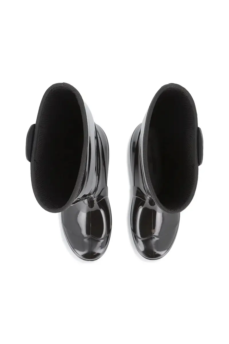 stivali di gomma colore nero Z30985 miniatura 5