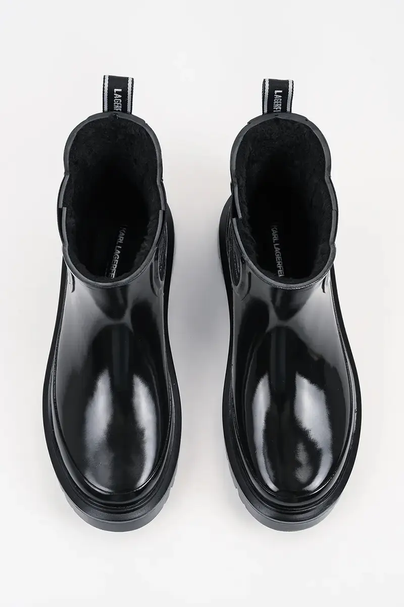 stivali di gomma K/TORRENT donna colore nero KL47140 miniatura 4