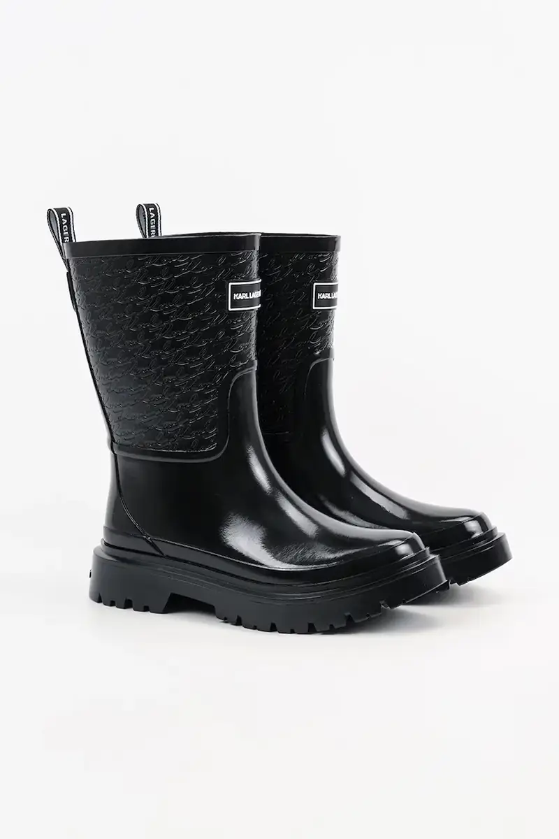 stivali di gomma K/TORRENT donna colore nero KL47170 miniatura 2