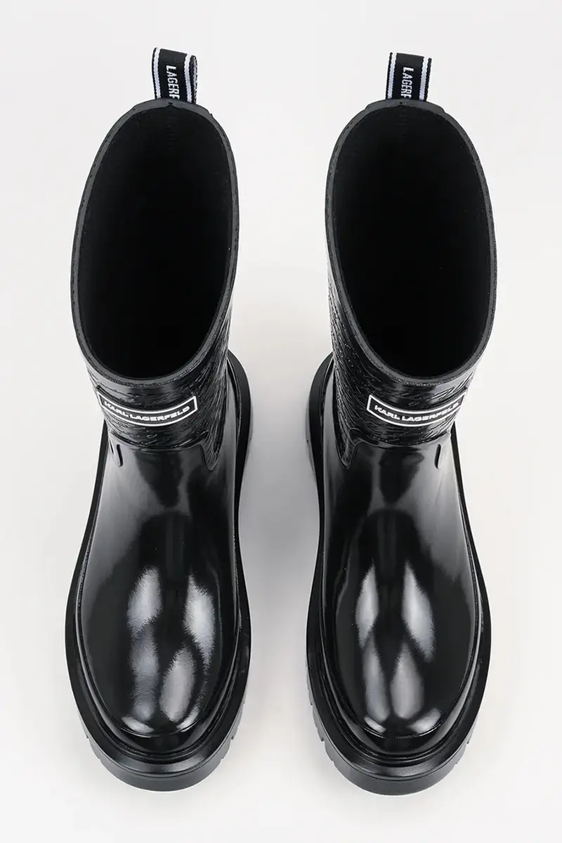 stivali di gomma K/TORRENT donna colore nero KL47170 miniatura 4