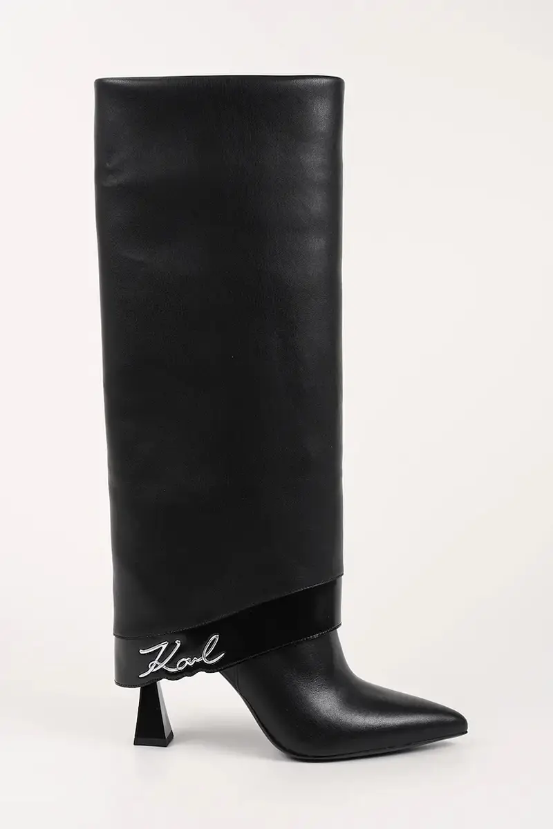 stivali in pelle DEBUTANTE Nero