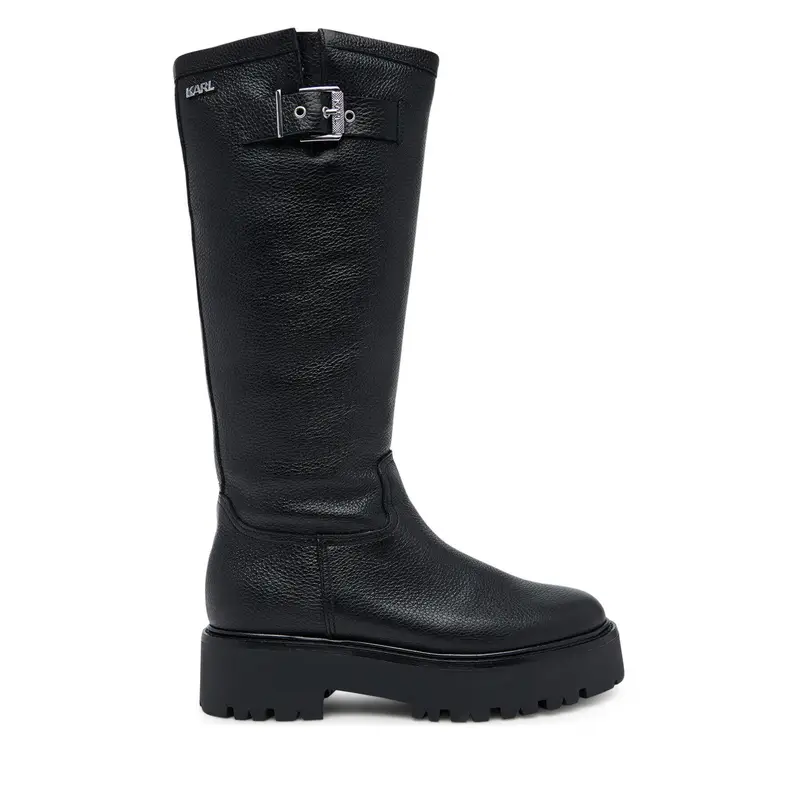 Stivali KARL LAGERFELD Burly Biker KL43490W Nero