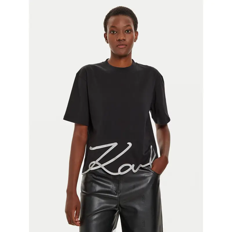 Karl Lagerfeld T-shirt Nero 3206714