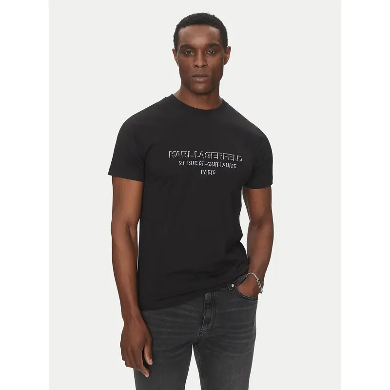 Karl Lagerfeld T-shirt Nero 3757829