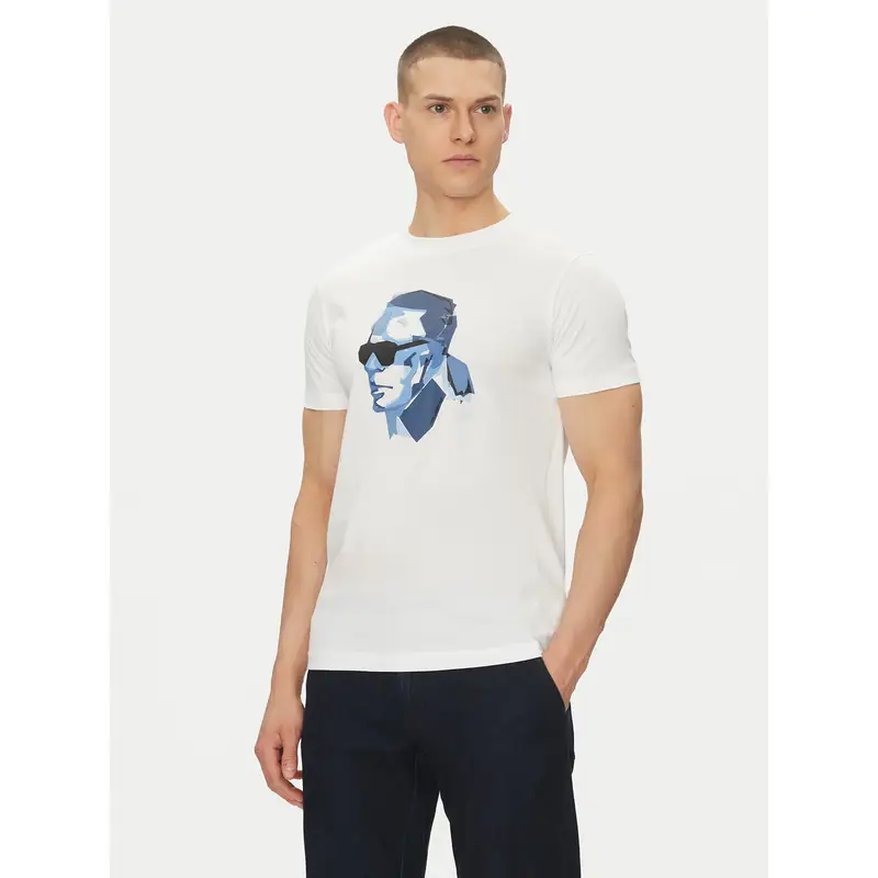 Karl Lagerfeld T-shirt Bianco 3223100