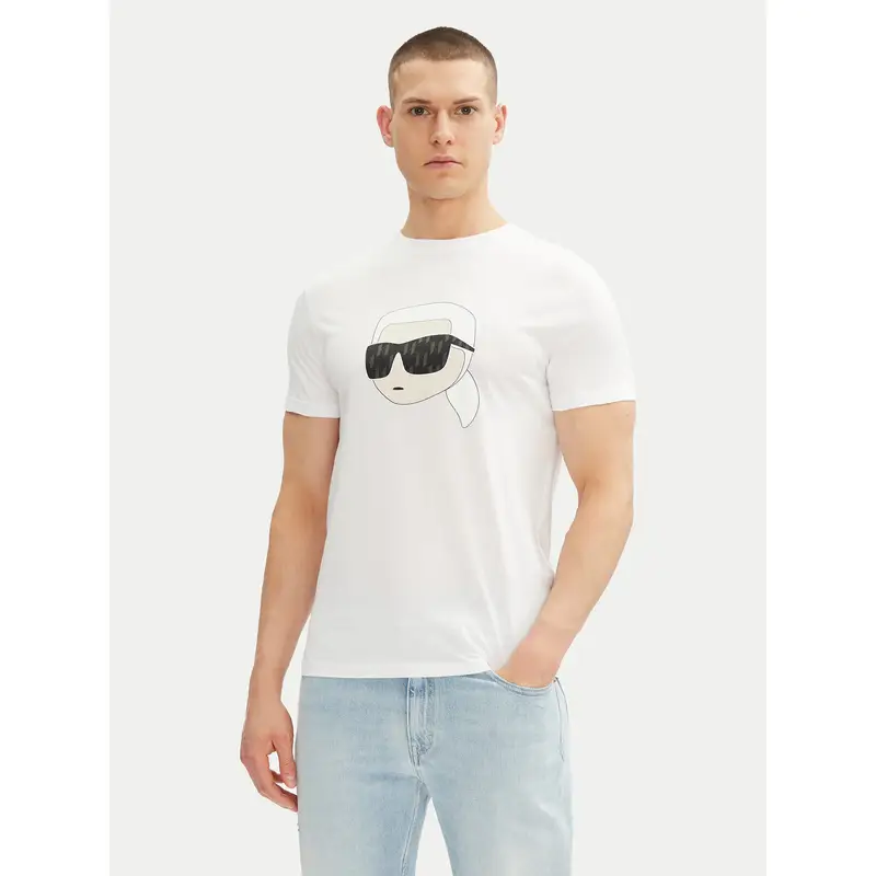 Karl Lagerfeld T-shirt Bianco 3223107