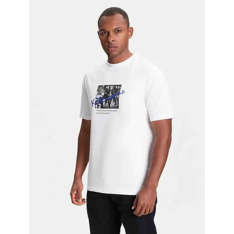 Karl Lagerfeld T-shirt Bianco 3227487