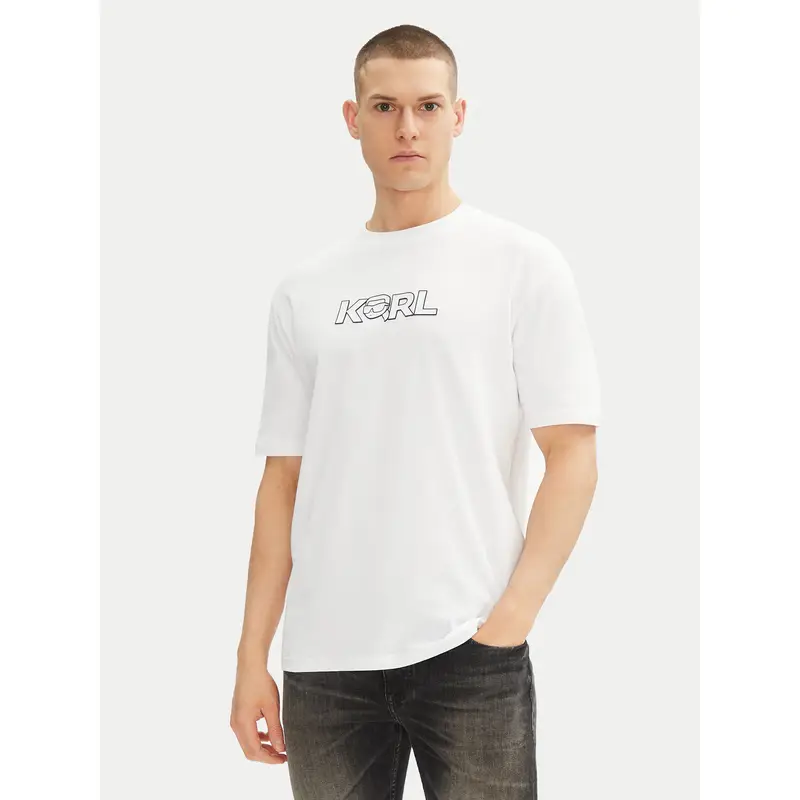 Karl Lagerfeld T-shirt Bianco 3223080